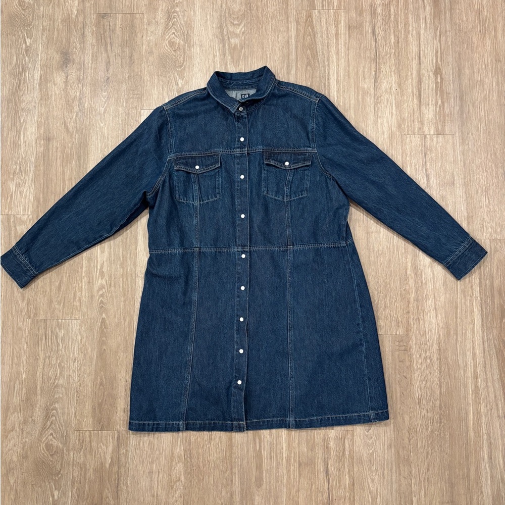 GAP Women’s Western Denim Mini Dress Size XXL